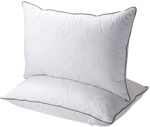Sable Pillows for Sleeping, 2 Pack Hotel Collection Bed Pillow with FDA Registered Luxury Down Alternative, Adjustable Soft Relief for Neck Pain, Good for Side and Back Sleeper, Queen Size, 30×20 inch